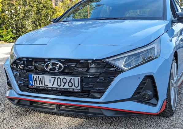 Hyundai i20 cena 105900 przebieg: 20000, rok produkcji 2021 z Stoczek Łukowski małe 232